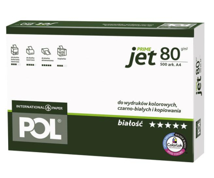 Papier POL Papier A4 Pollux 80g ryza (500 arkuszy)
